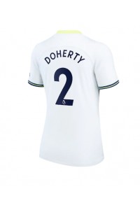 Tottenham Hotspur Matt Doherty #2 Voetbaltruitje Thuis tenue Dames 2022-23 Korte Mouw
